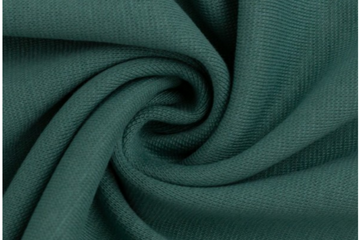 Bündchen "Heike", Strickschlauch, smaragd, 0,5 m